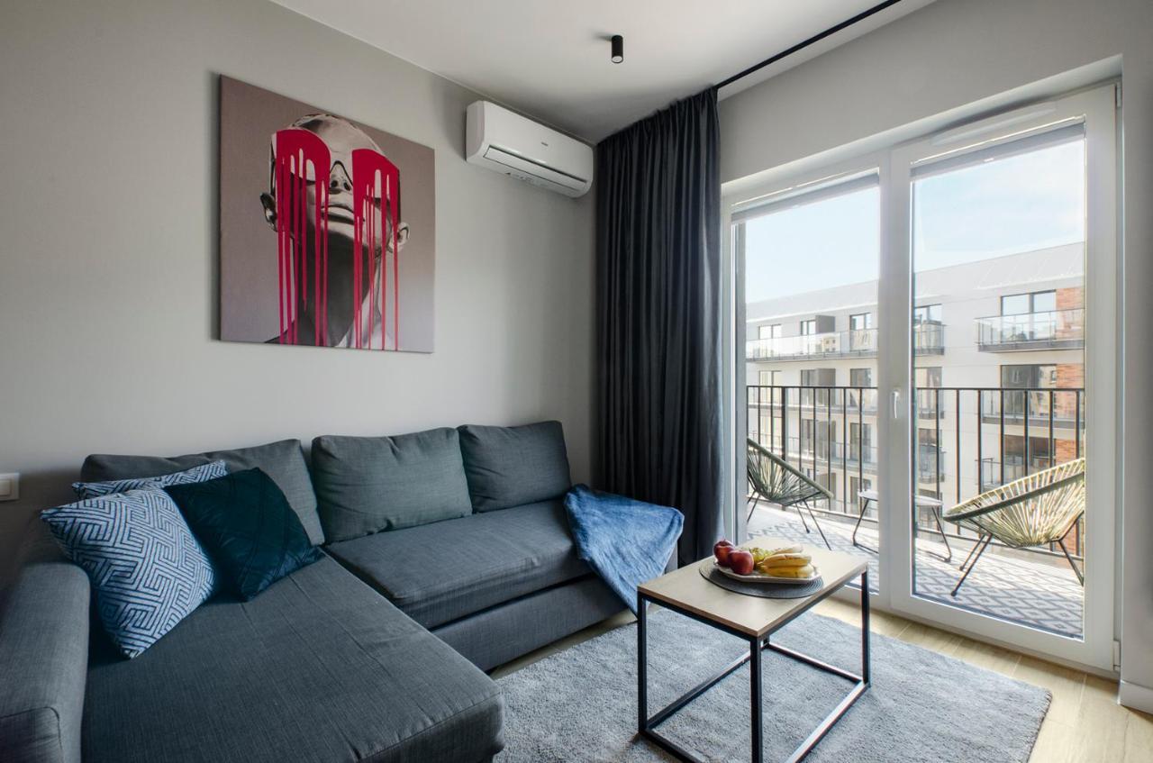 Apartament Manufaktura Centrum Z Klimatyzacja Lodz  Luaran gambar