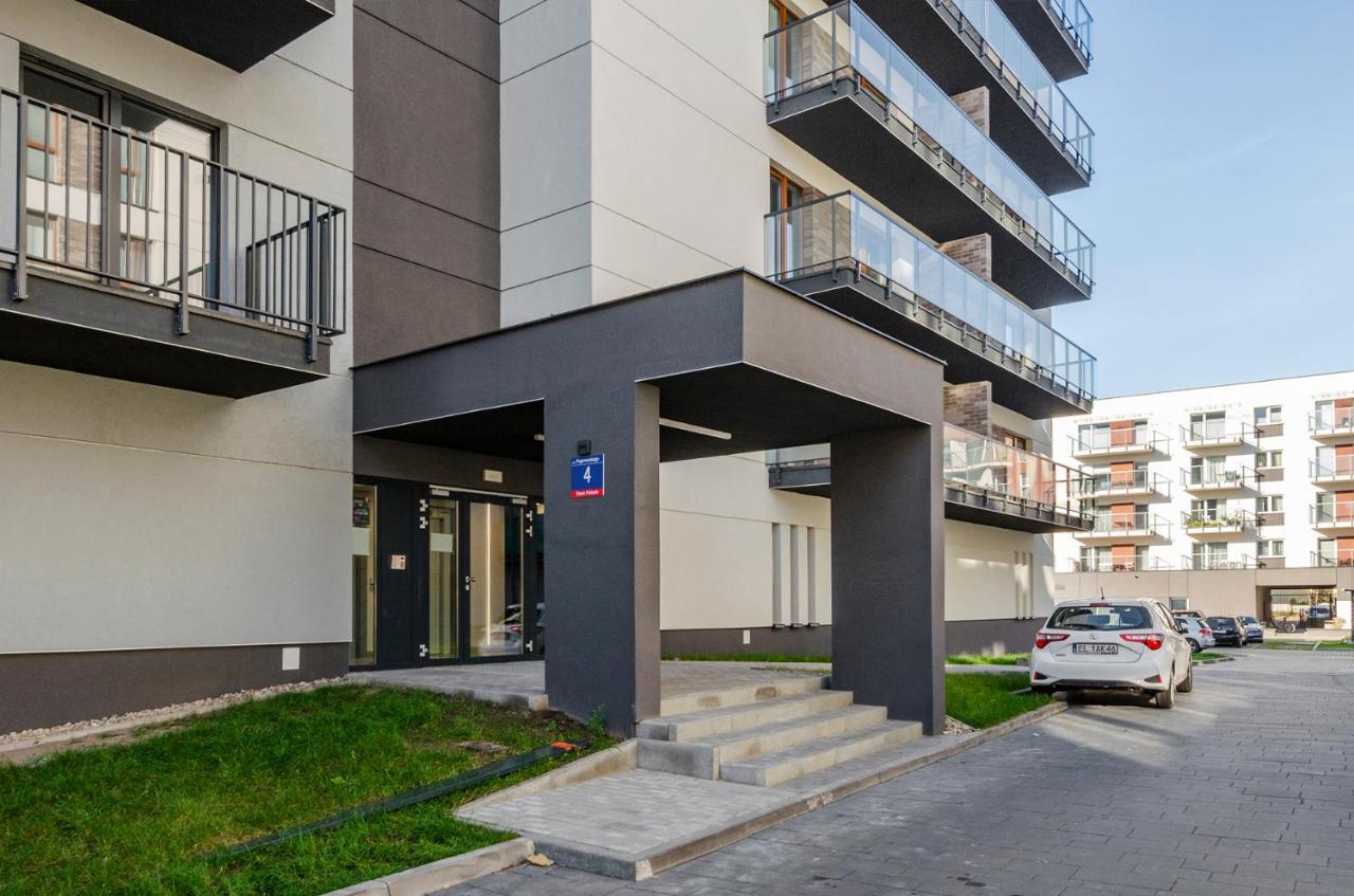 Apartament Manufaktura Centrum Z Klimatyzacja Lodz  Luaran gambar