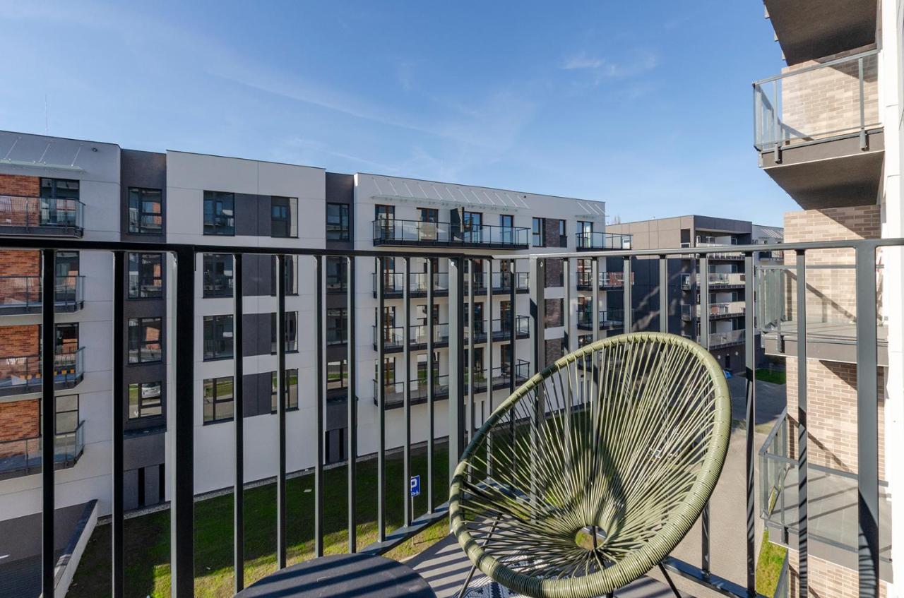 Apartament Manufaktura Centrum Z Klimatyzacja Lodz  Luaran gambar