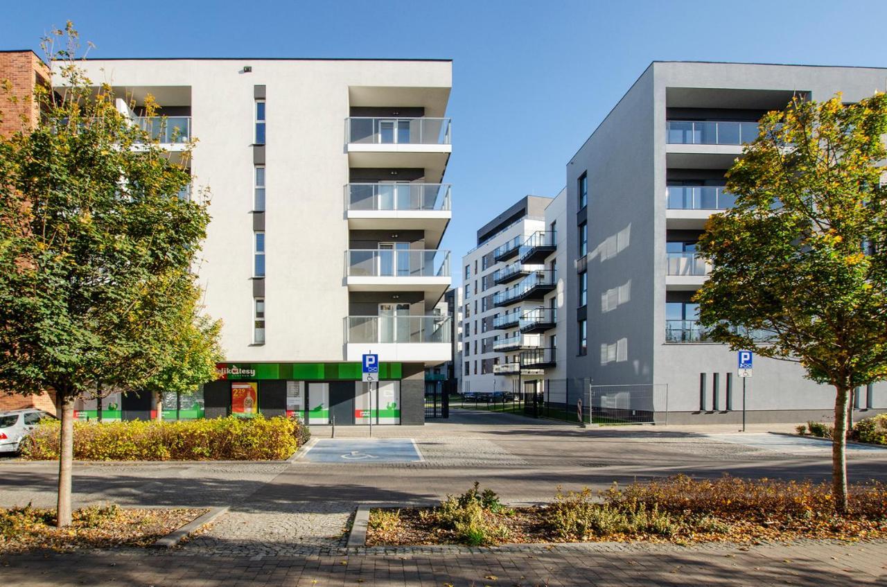 Apartament Manufaktura Centrum Z Klimatyzacja Lodz  Luaran gambar